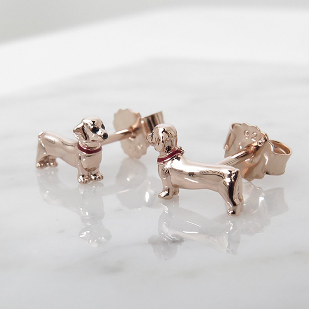 Dog Earrings for Lovers of Dogs - Cotswold Jewellery