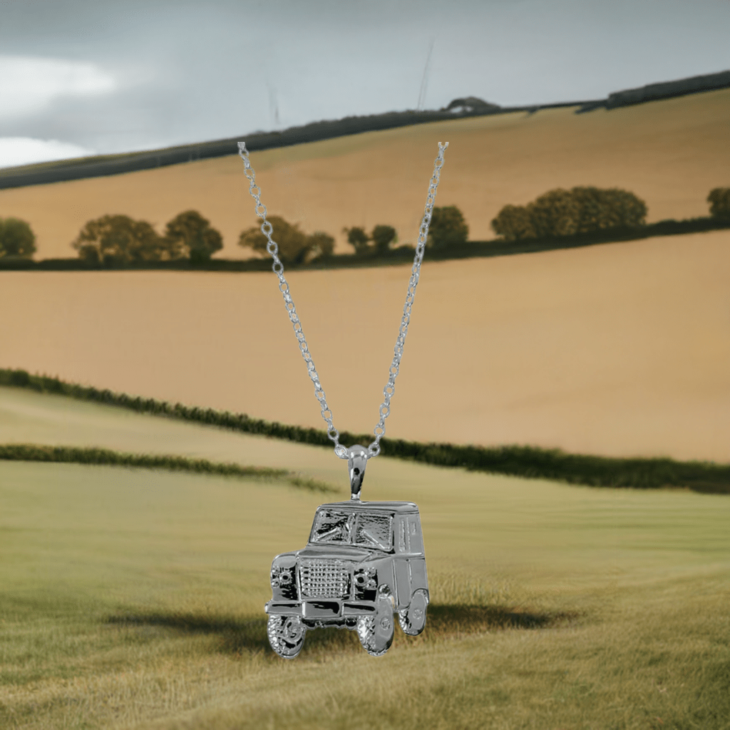 4x4 Sterling Silver Necklace - Cotswold Jewellery