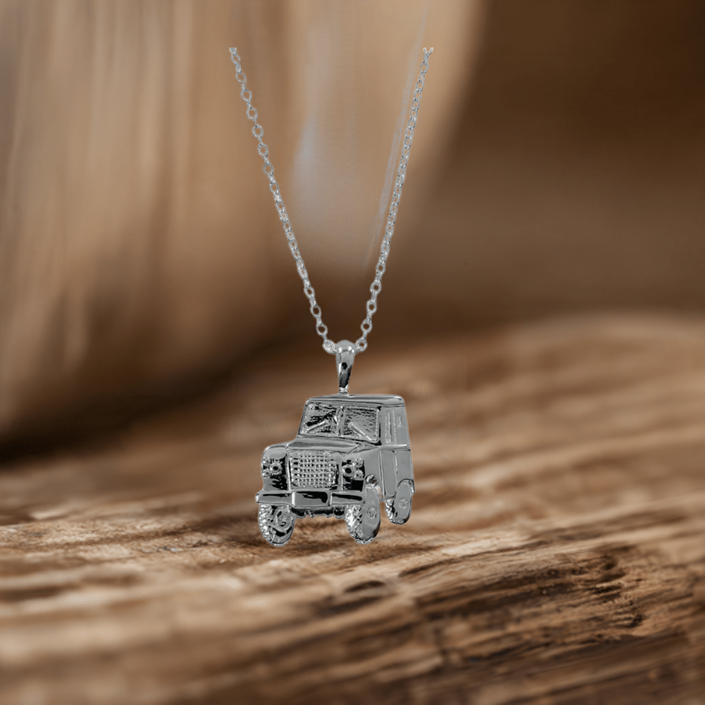 4x4 Sterling Silver Necklace - Cotswold Jewellery