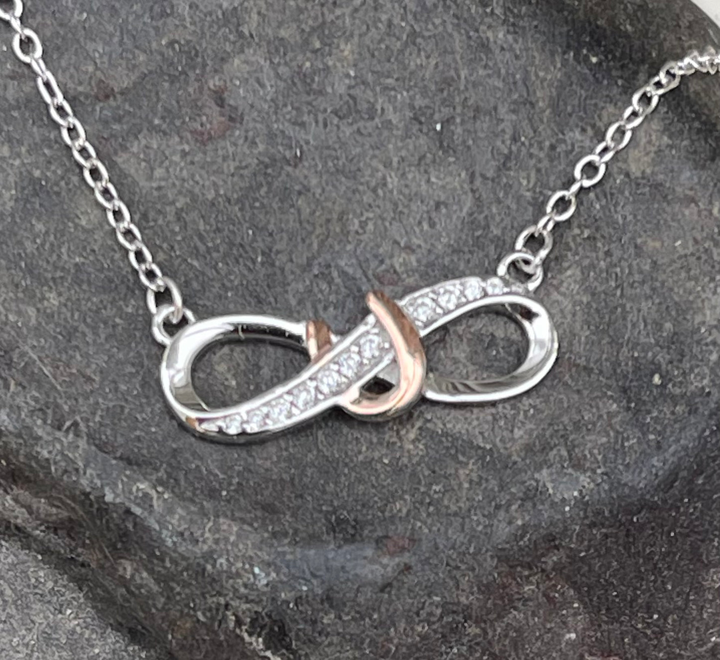 Pegasus Infinity Horseshoe Necklace - Cotswold Jewellery