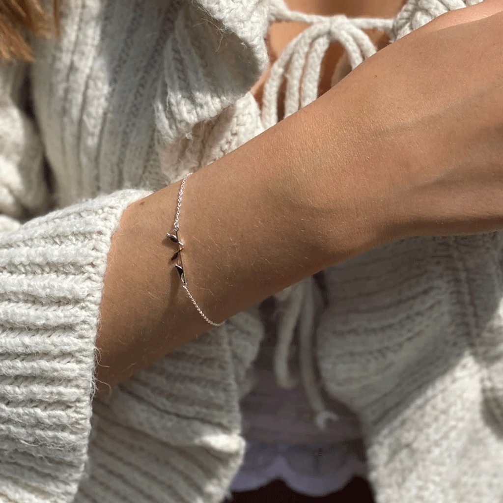 Bird on Wire Bracelet - Cotswold Jewellery