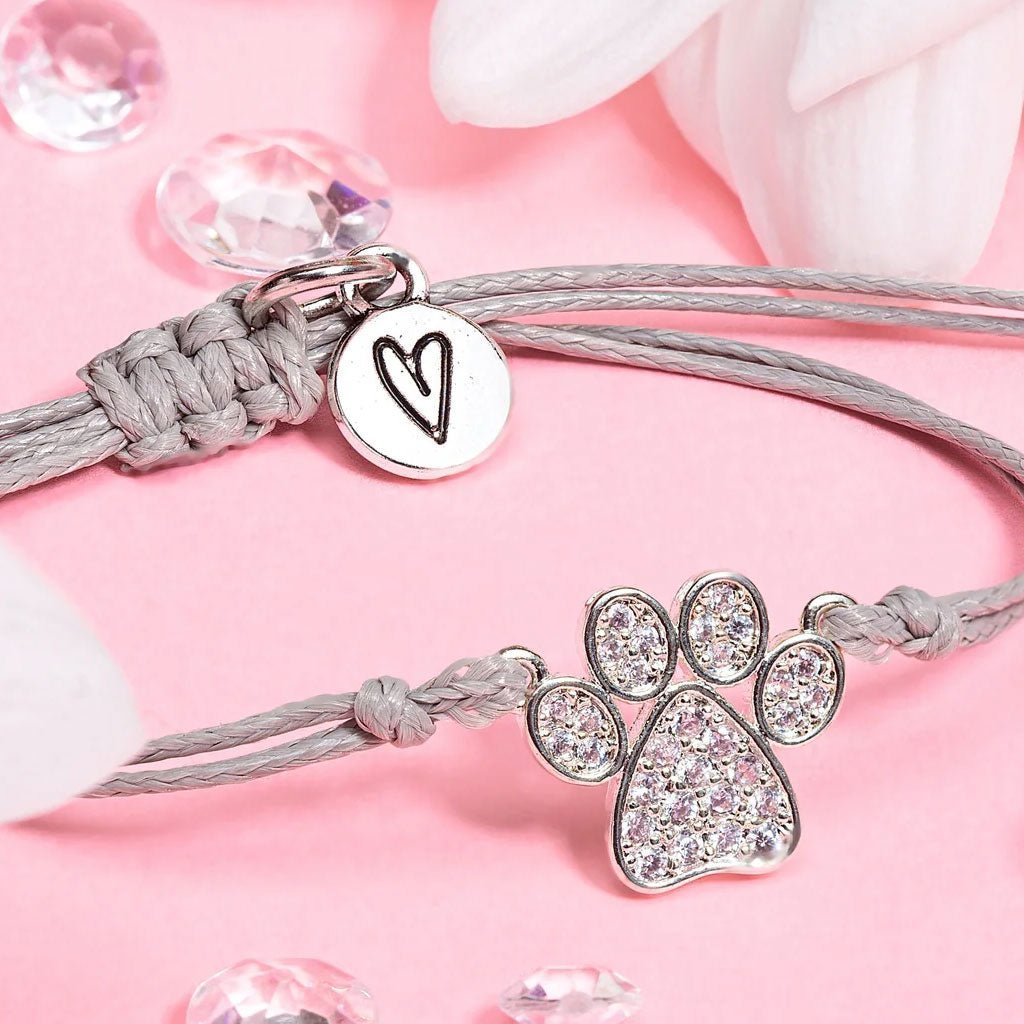 Cockapoo Paw Print Bracelet - Cotswold Jewellery