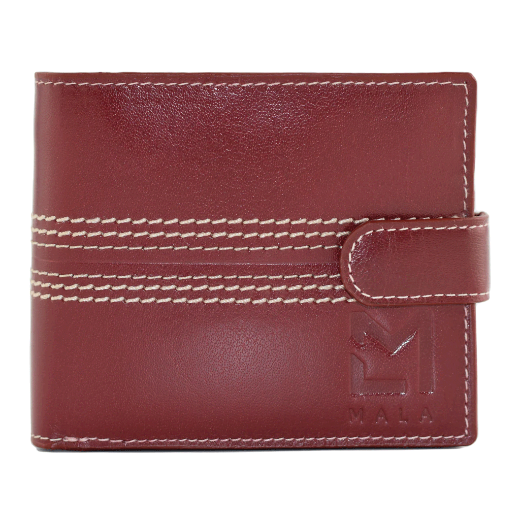 Cricket Compact Tab Leather Wallet with RFID - Cotswold Jewellery