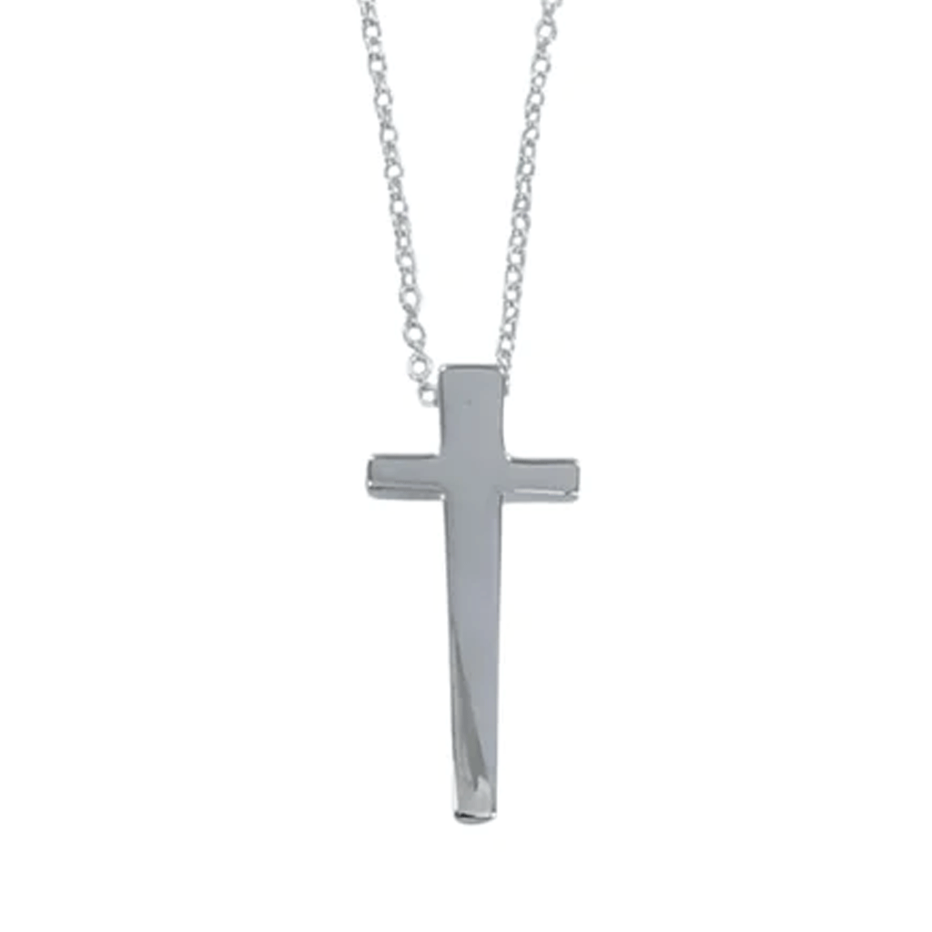 Cross Sterling Silver Necklace - Cotswold Jewellery