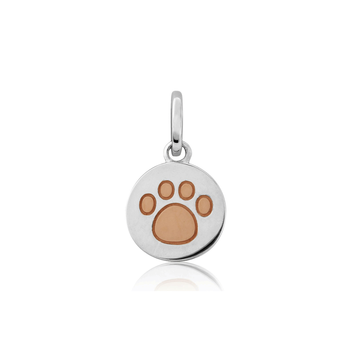 Gemma J Paw Print Dog Charm - Cotswold Jewellery