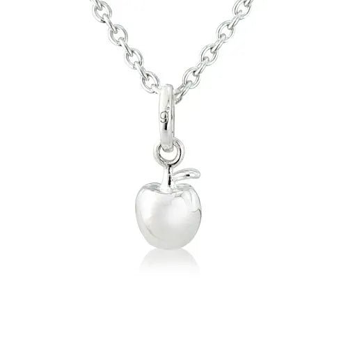 Gemma J Apple Sterling Silver Necklace - Cotswold Jewellery