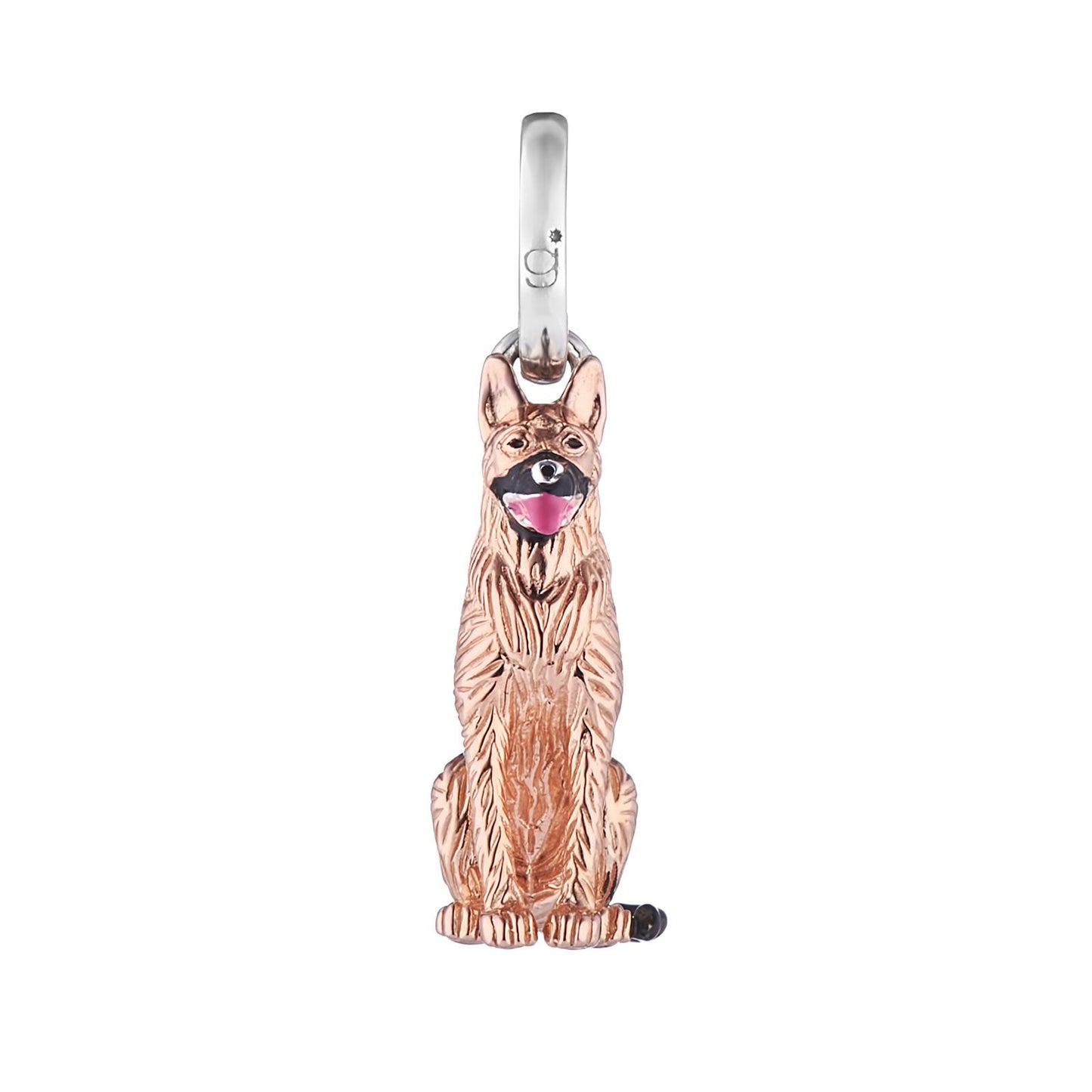 Gemma J German Shepherd Charm - Cotswold Jewellery