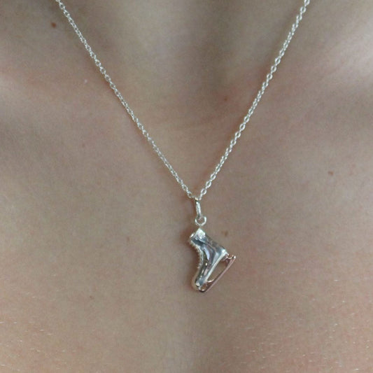 Gemma J Ice Skate Necklace - Cotswold Jewellery