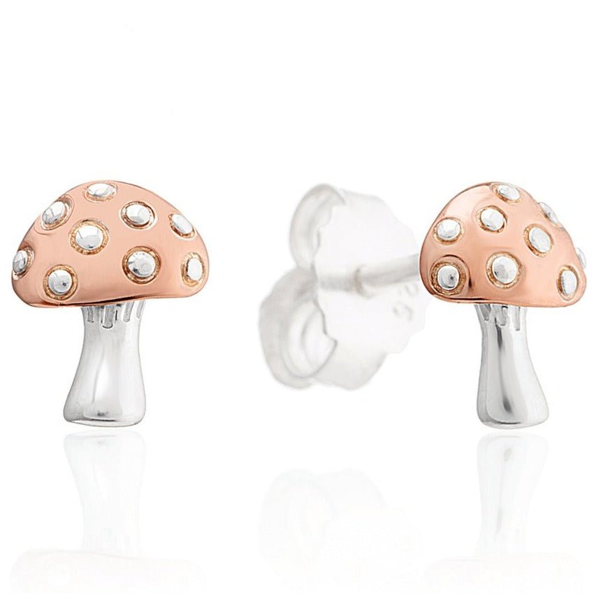 Gemma J Mushroom Earrings - Cotswold Jewellery