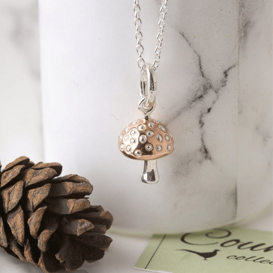 Gemma J Mushroom Necklace - Cotswold Jewellery