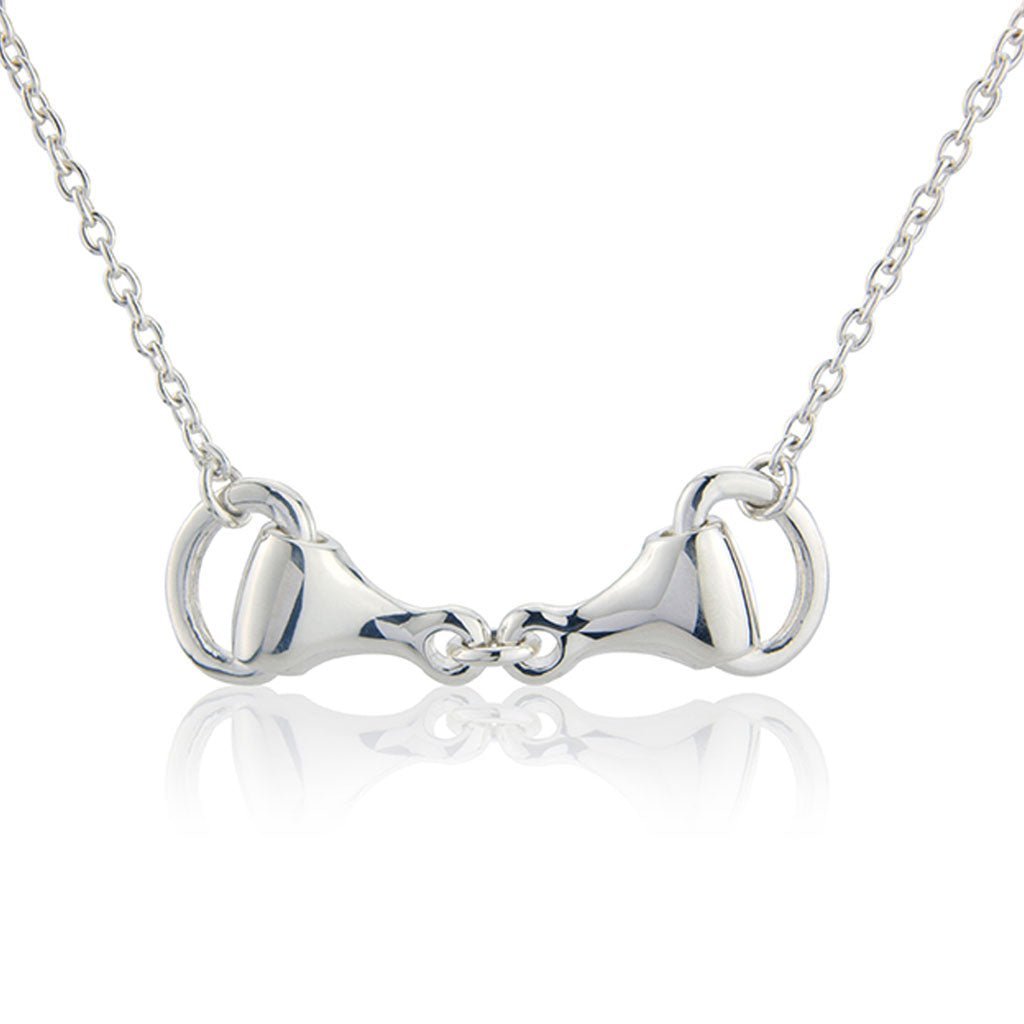 Gemma J Snaffle Sterling Silver Necklace - Cotswold Jewellery