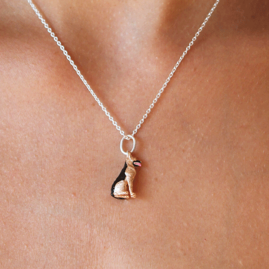 German Shepherd Necklace - Cotswold Jewellery