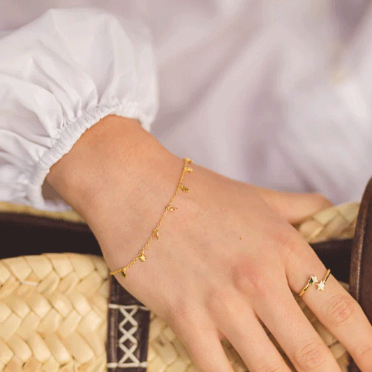 gold-stars-bracelet-cotswold-jewellery