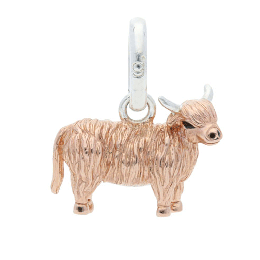 Highland Cow Charm - Cotswold Jewellery