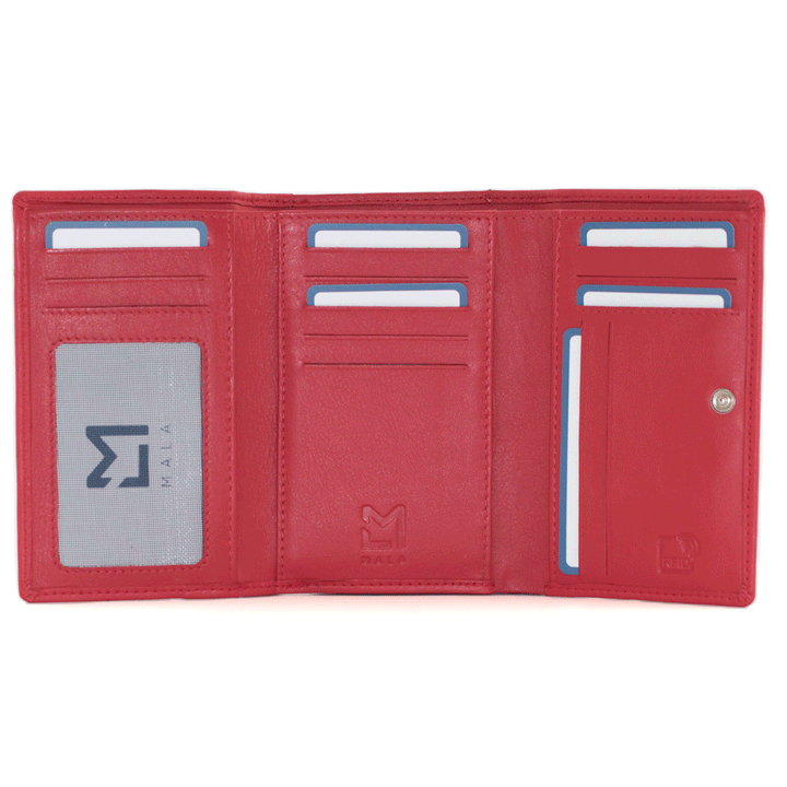 Highland Cow Trifold Purse Red Limited Edition - Cotswold Jewellery