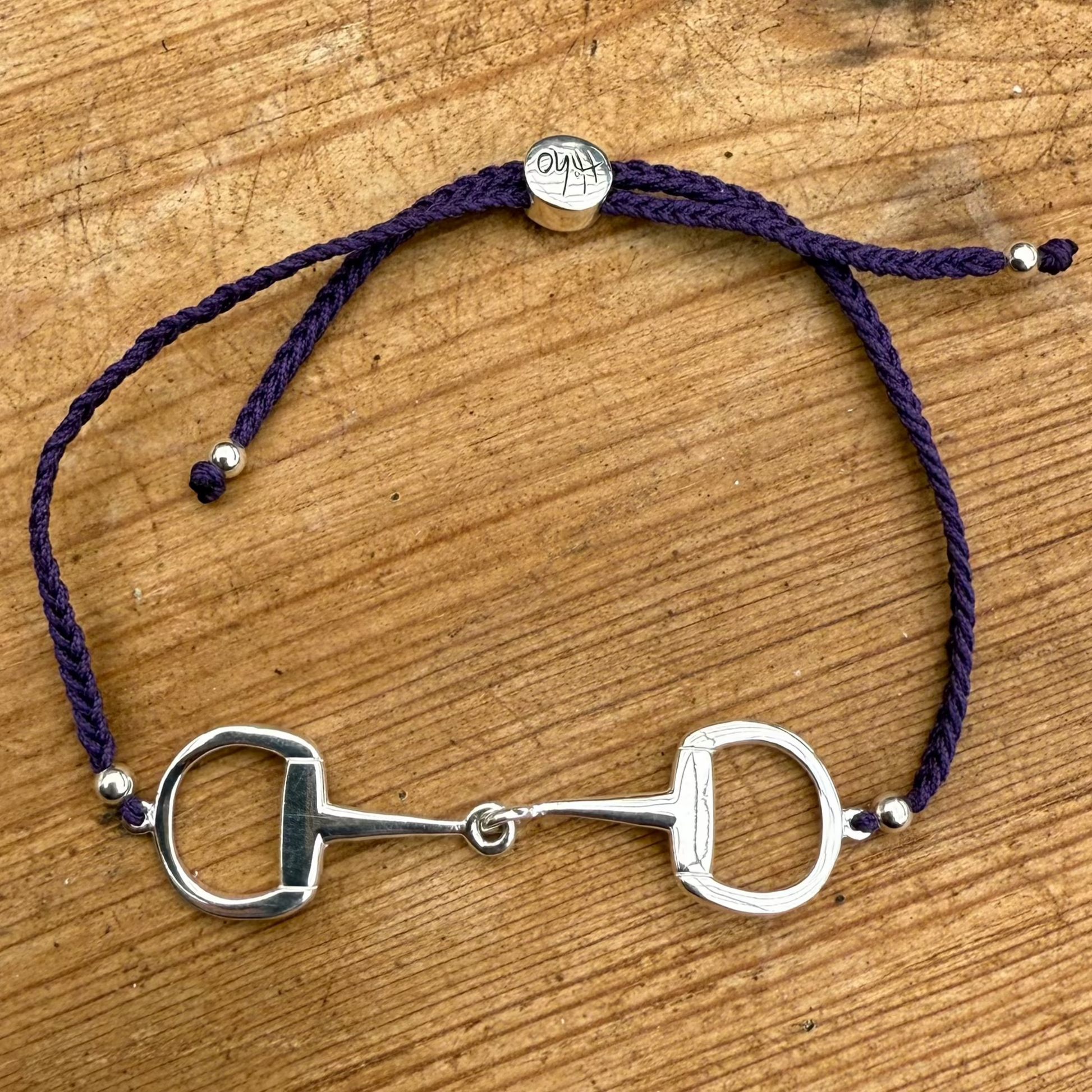 hiho-silver-friendship-snaffle-bracelet-cotswold-jewellery