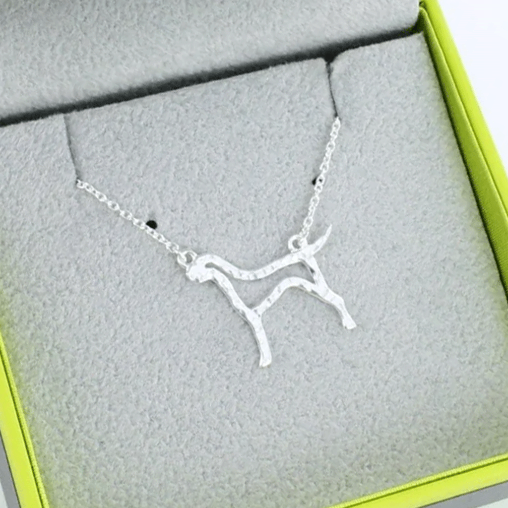 Hound Sterling Silver Necklace - Cotswold Jewellery