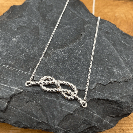 Designer Infinity Knot Necklace - Cotswold Jewellery