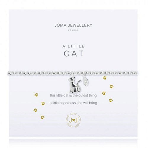 Joma Jewellery A Little Cat Bracelet - Cotswold Jewellery