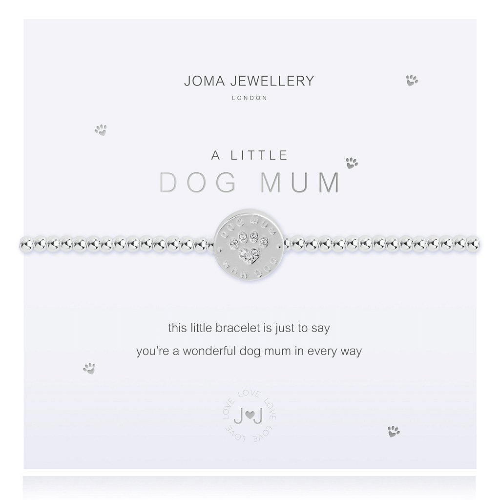 Joma Jewellery A Little Dog Mum Bracelet - Cotswold Jewellery