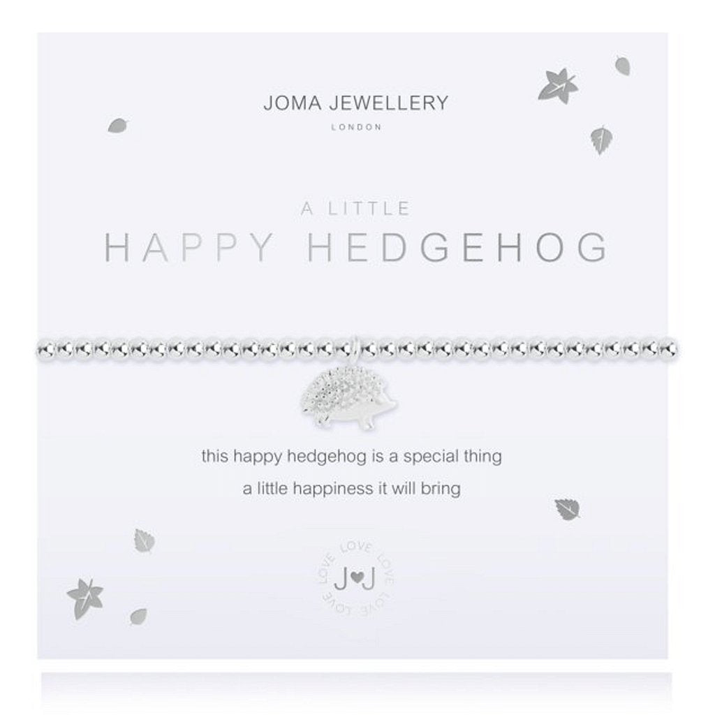 Joma Jewellery A Little Happy Hedgehog Bracelet - Cotswold Jewellery