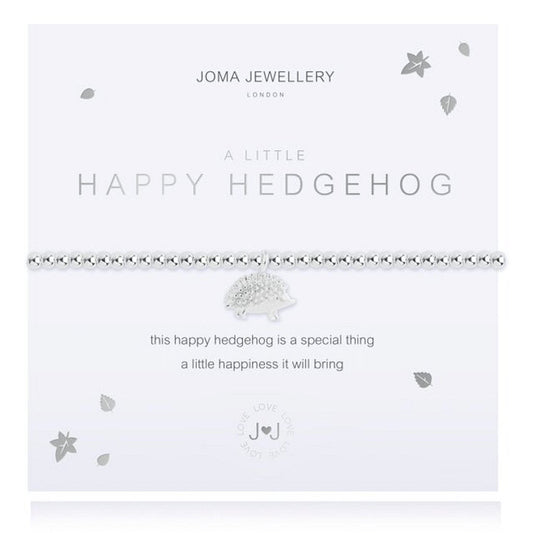 Joma Jewellery A Little Happy Hedgehog Bracelet - Cotswold Jewellery