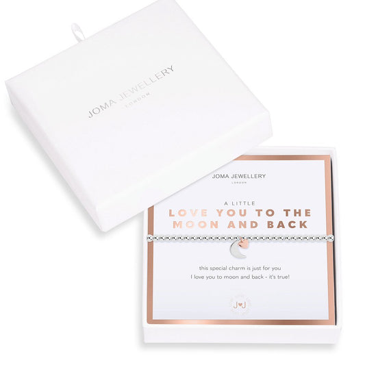 Joma Jewellery A Little Love You to the Moon & Back Bracelet - Cotswold Jewellery