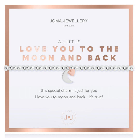 Joma Jewellery A Little Love You to the Moon & Back Bracelet - Cotswold Jewellery