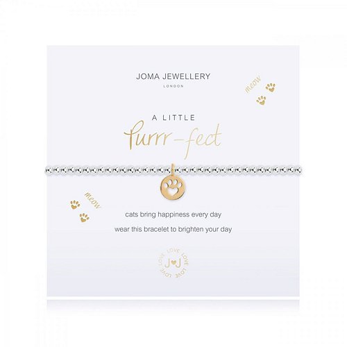 Joma Jewellery A Little Purrfect Cat Bracelet - Cotswold Jewellery