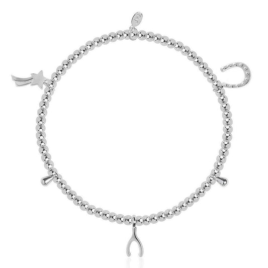 Joma Jewellery Good Luck Charm Bracelet - Cotswold Jewellery