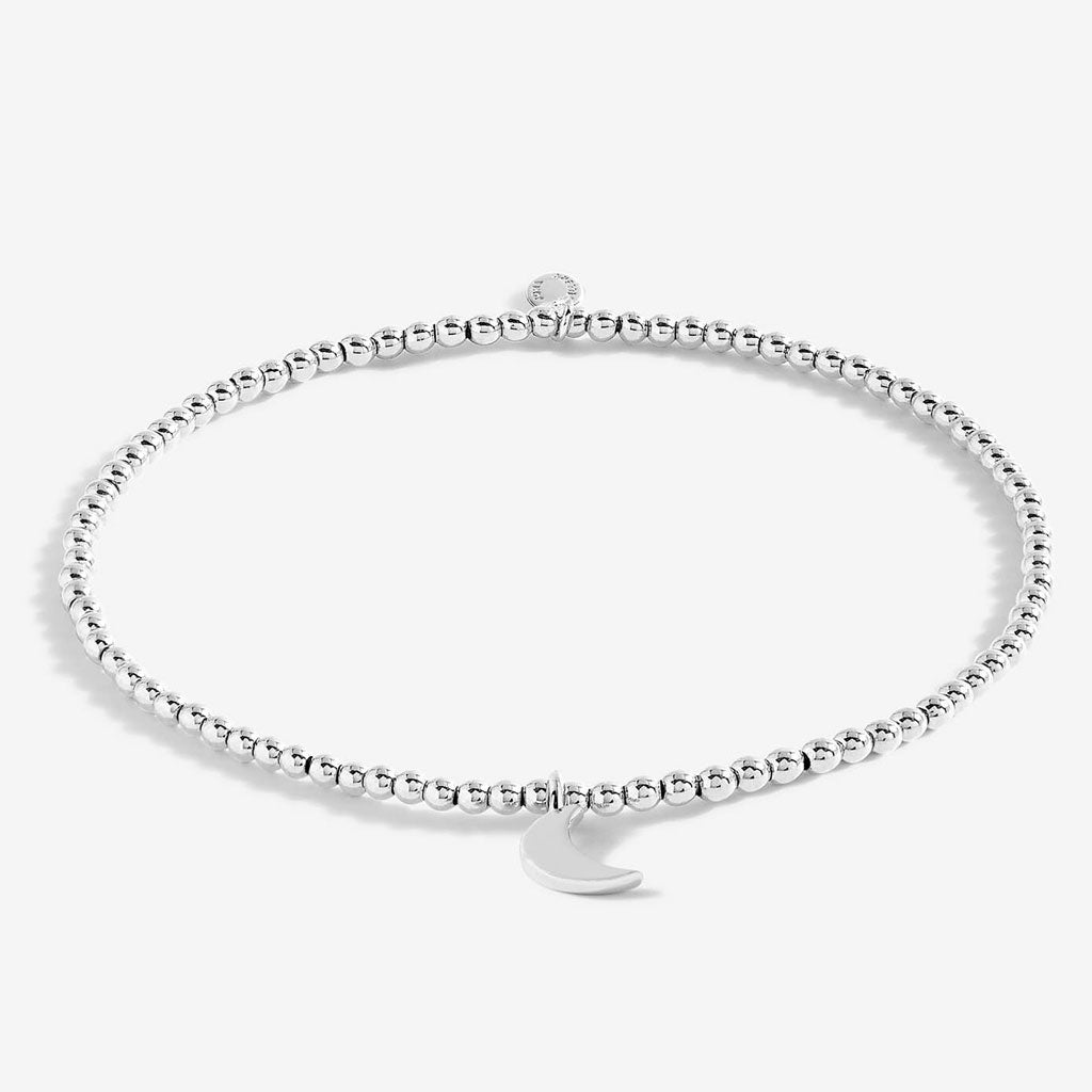 Joma Jewellery Silver Moon Anklet - Cotswold Jewellery