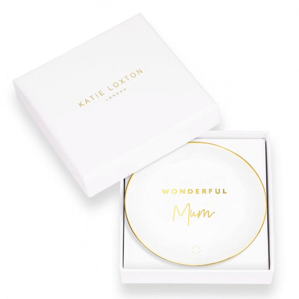 Katie Loxton Wonderful Mum Trinket Dish - Cotswold Jewellery