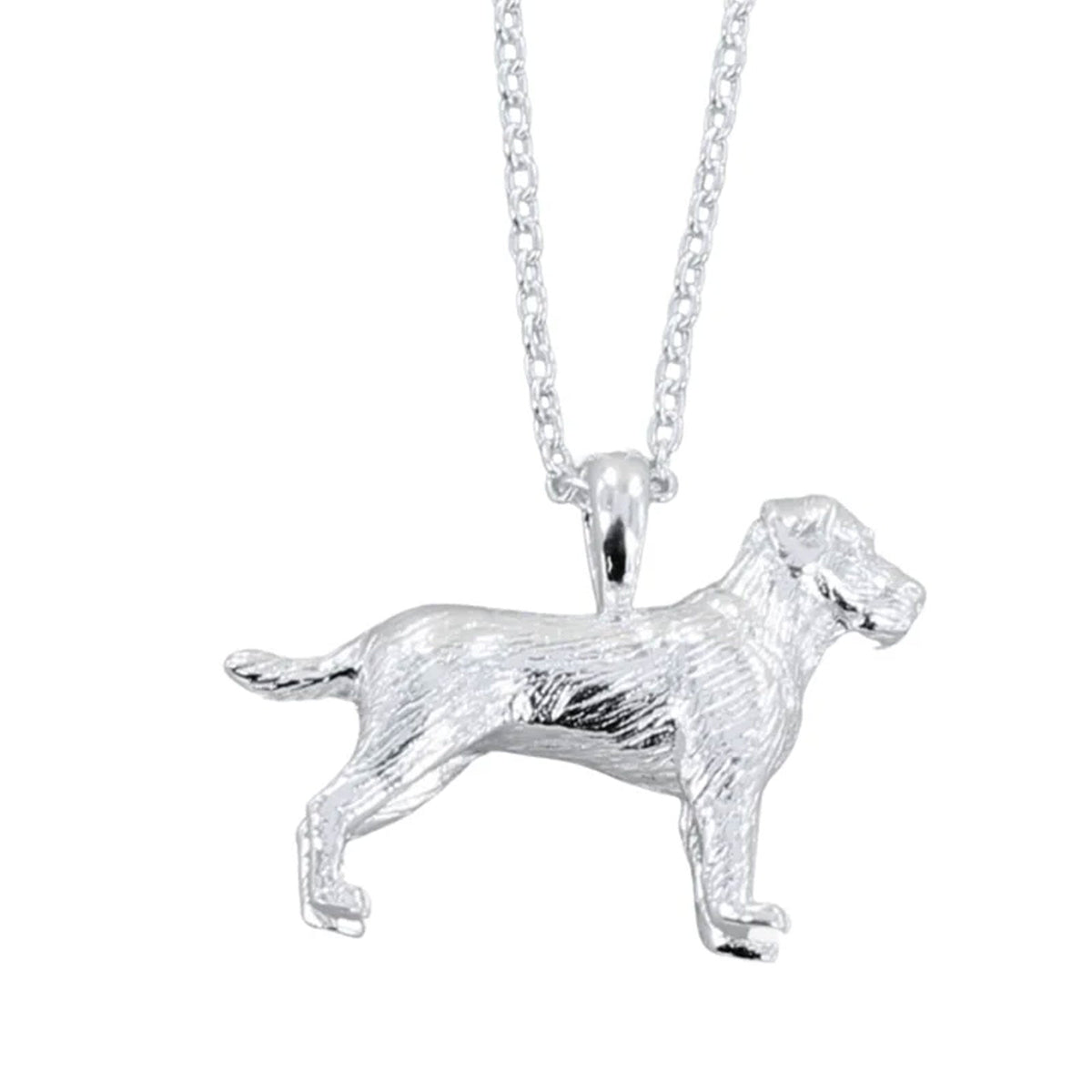 Labrador Sterling Silver Necklace - Cotswold Jewellery