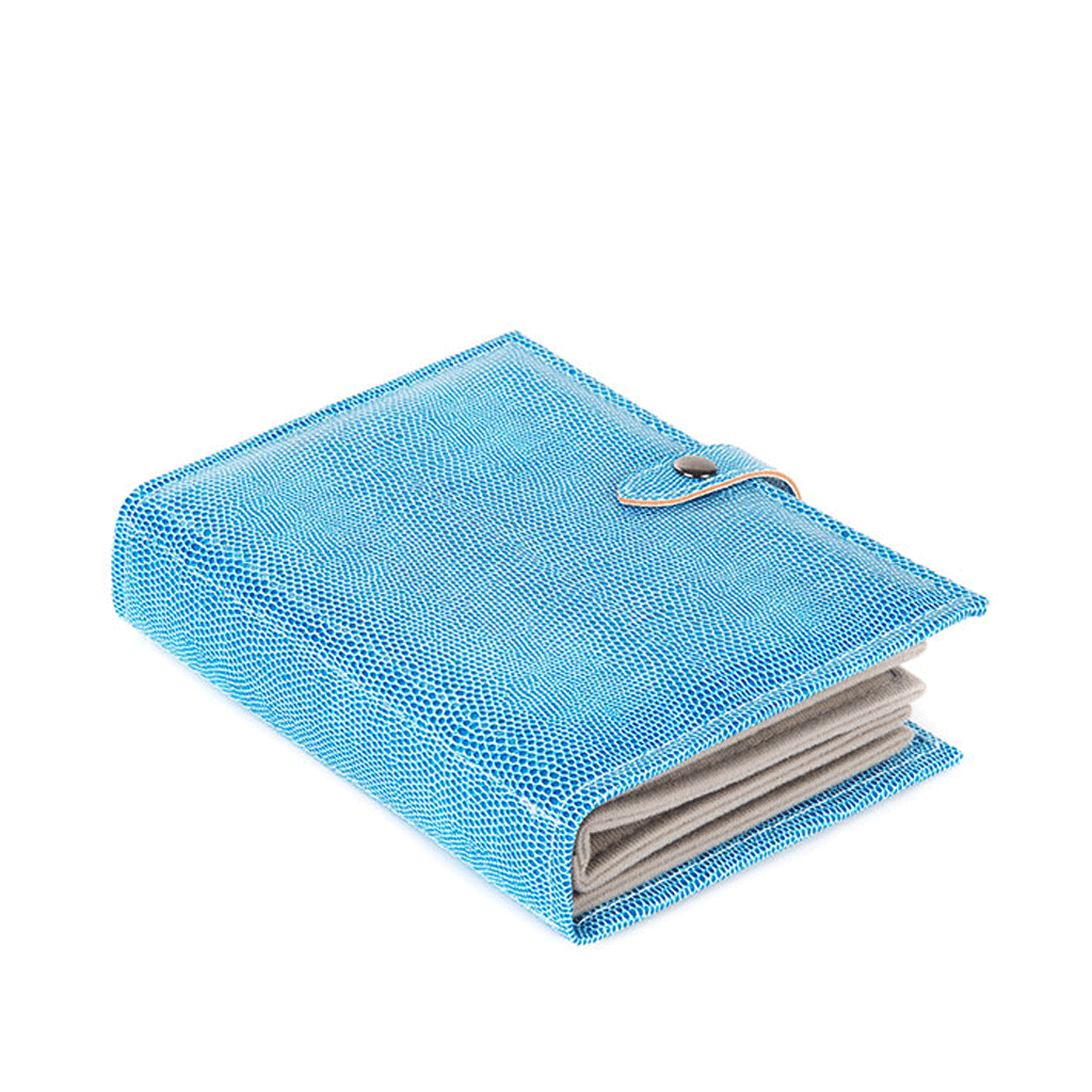 Little Book of Earrings Blue Lizard - Cotswold Jewellery