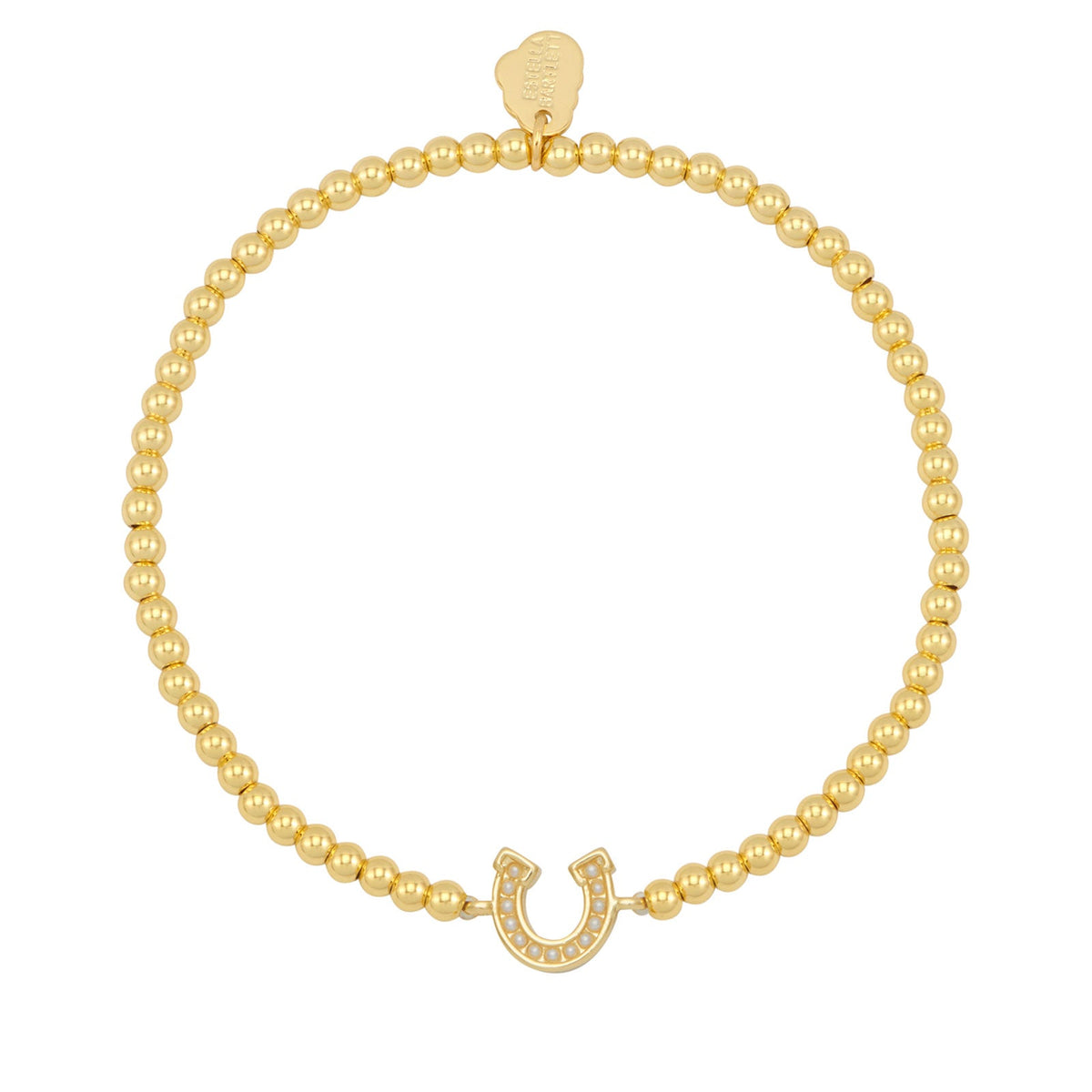 Lucky Horseshoe Gold Bracelet - Cotswold Jewellery