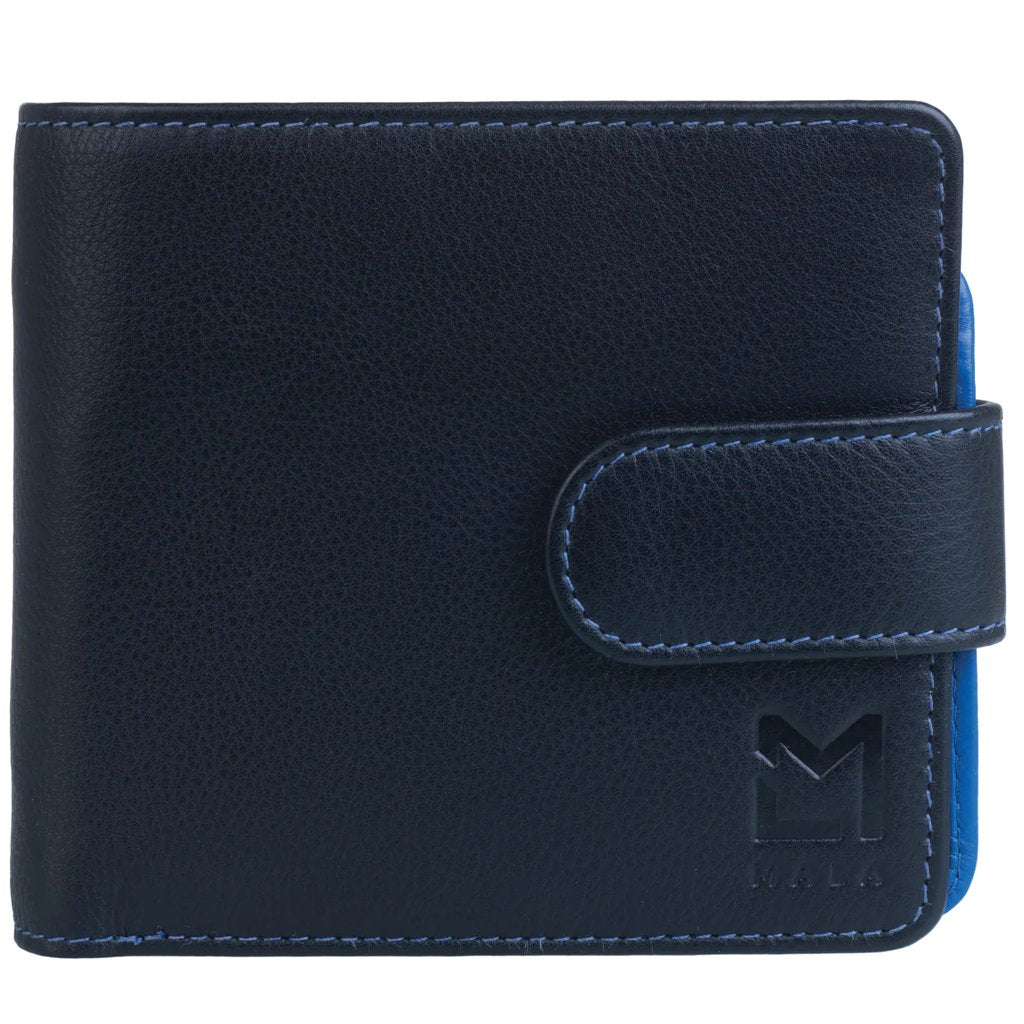 Men's Tab Wallet with RFID Black - Cotswold Jewellery