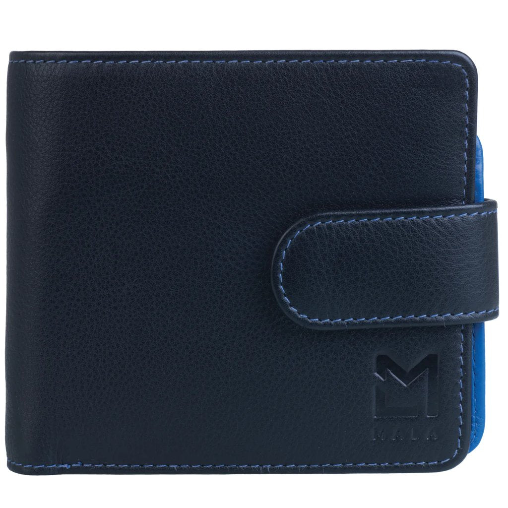 Men's Tab Wallet with RFID Black - Cotswold Jewellery