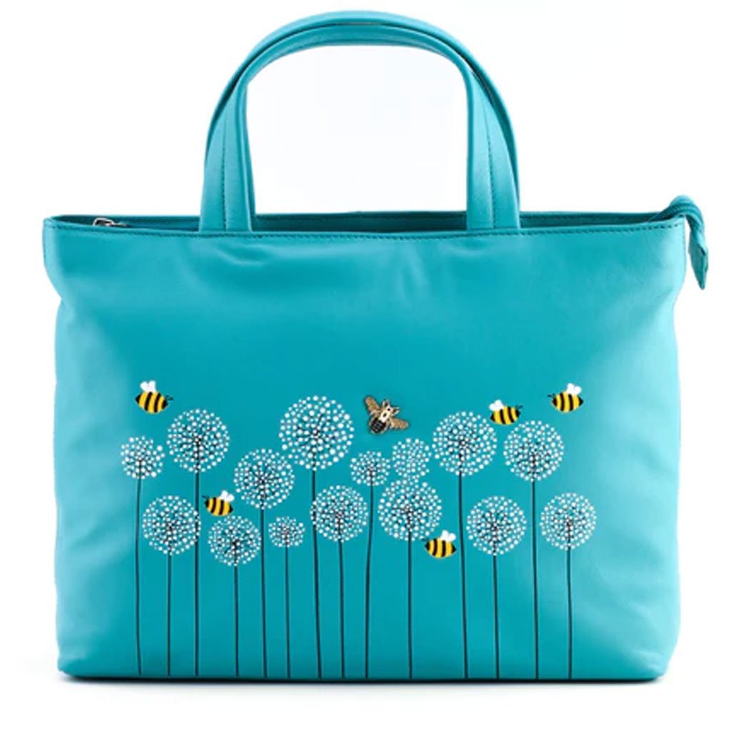 Moonflower Handbag Turquoise - Cotswold Jewellery