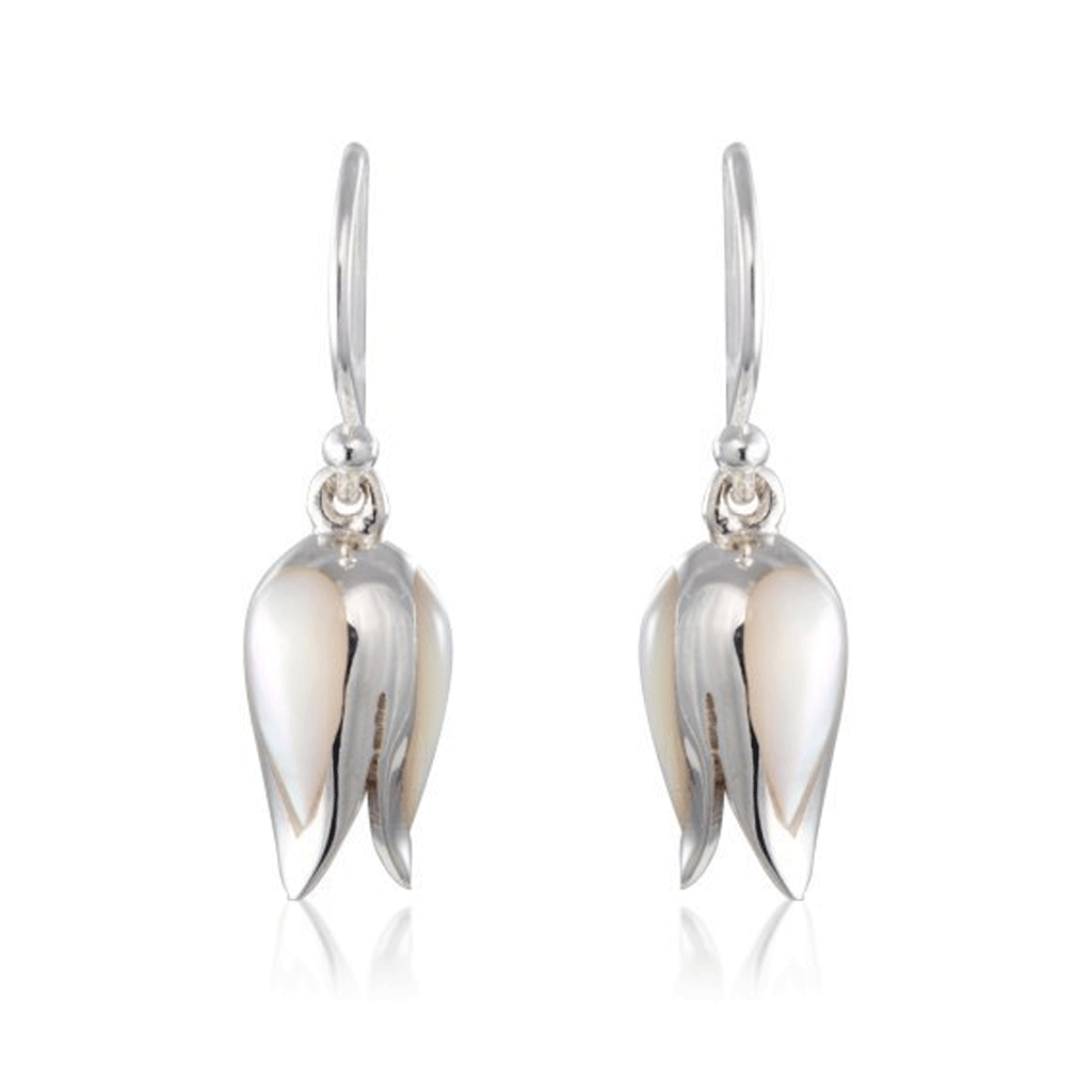 Pearled Tulip Earrings - Cotswold Jewellery