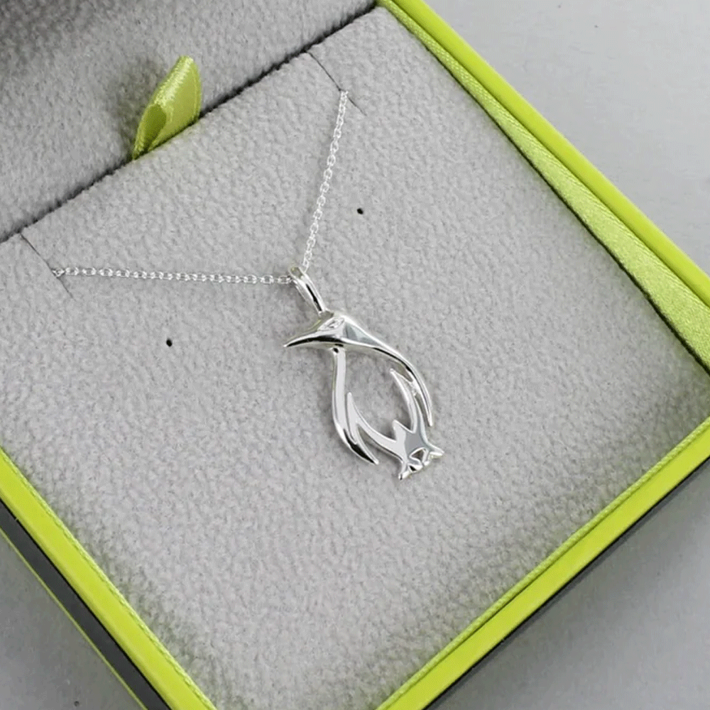 peguin-sterling-silver-necklace