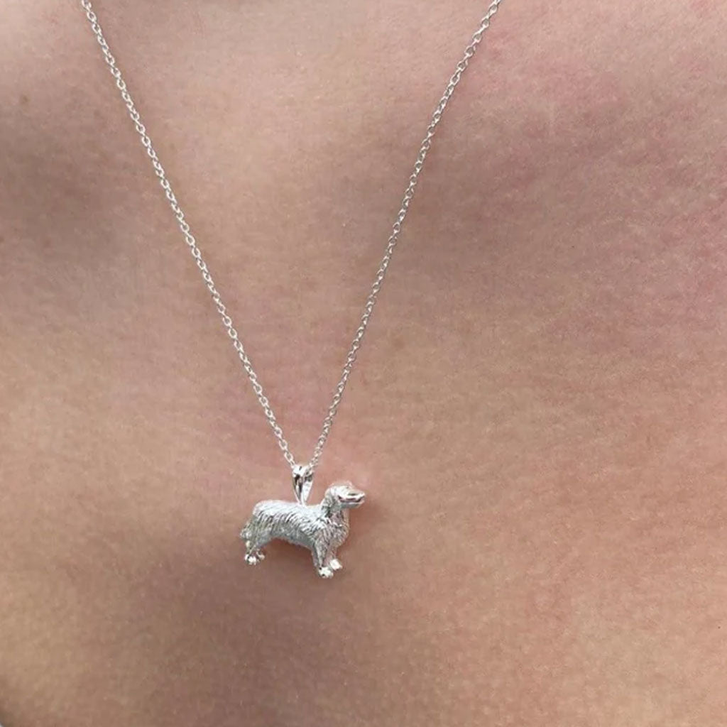 Retriever Sterling Silver Necklace - Cotswold Jewellery