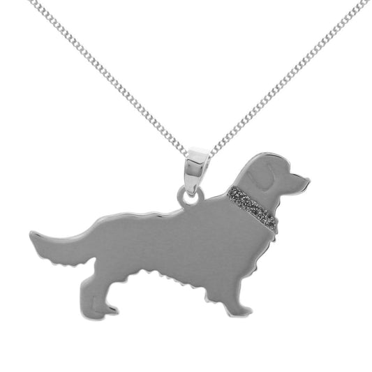Retriever Sterling Silver Necklace - Cotswold Jewellery