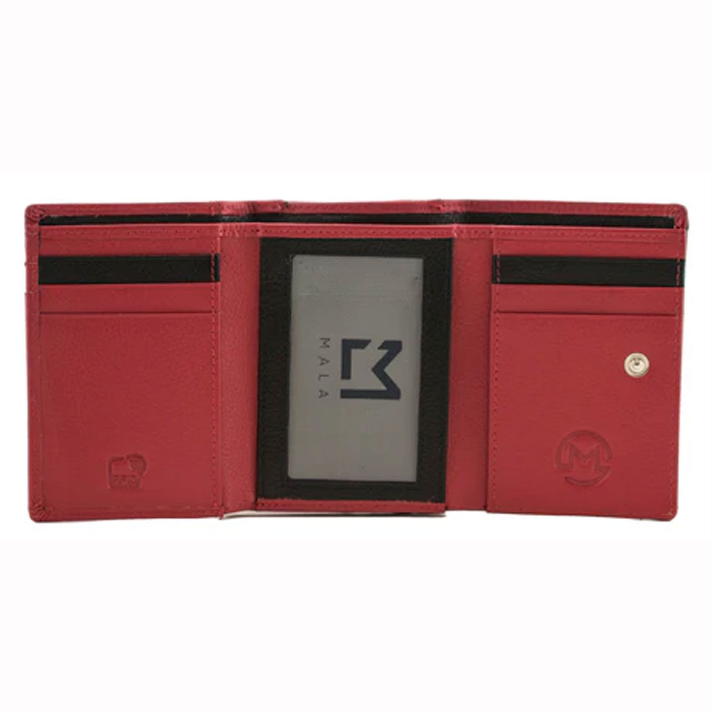 Robin Tri Fold Leather Purse