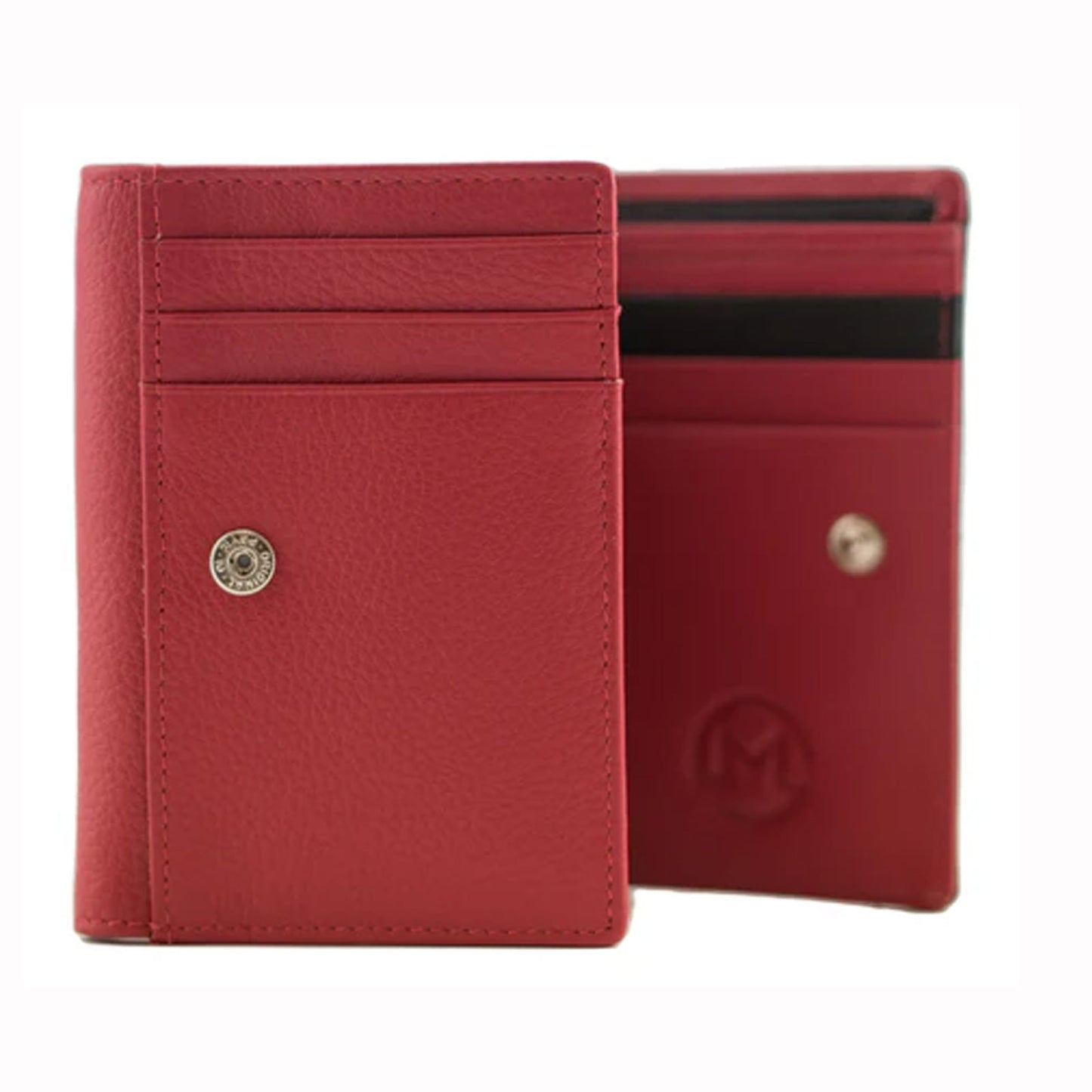 Robin Tri Fold Leather Purse