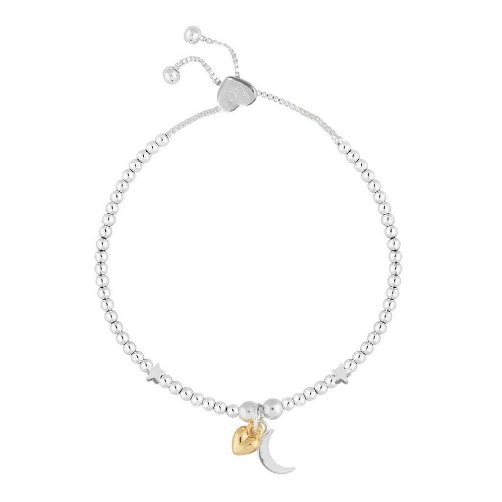 Rosey Rabbits Moon & Back Bracelet - Cotswold Jewellery
