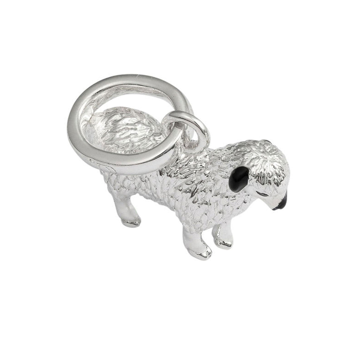 Sheep Recycled Sterling Silver Necklace - Cotswold Jewellery