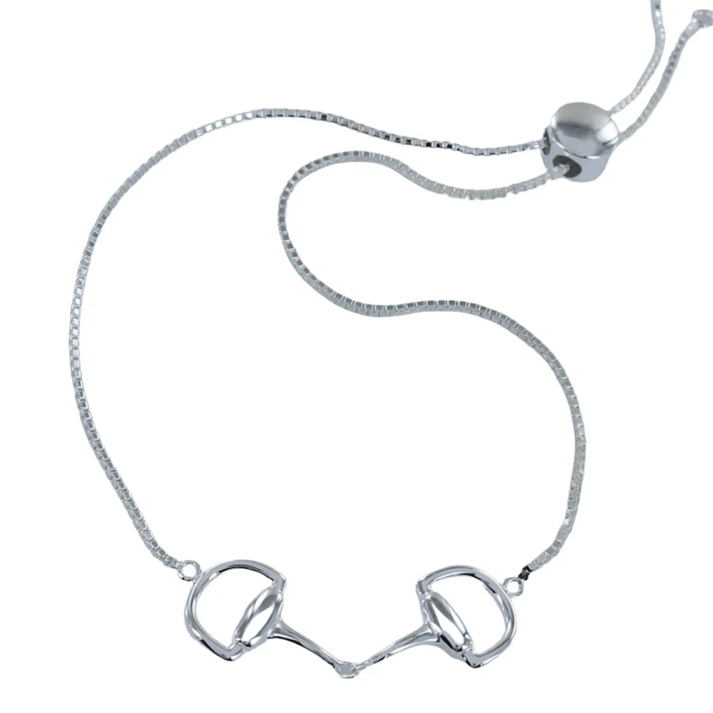 Super Snaffle Sterling Silver Bracelet - Cotswold Jewellery