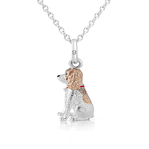 Spaniel Dog Necklace - Cotswold Jewellery