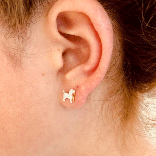Spot the Dog Earrings - Cotswold Jewellery