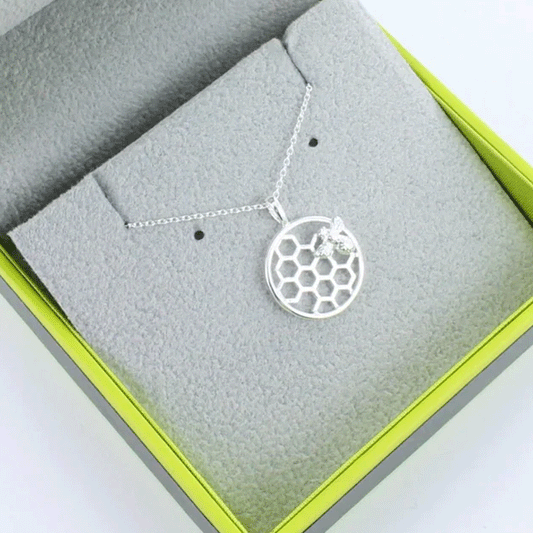 sterling-silver-bee-honeycomb